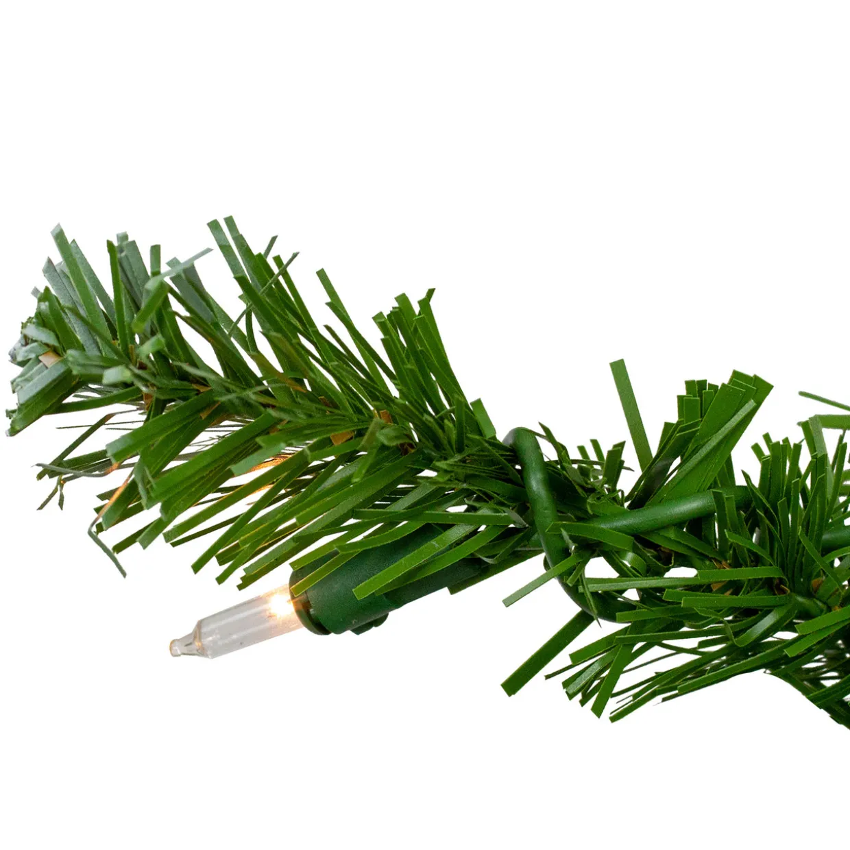 Real Touch™? Pre-Lit Mixed Winter Berry Pine Artificial Christmas Wreath - 24" - Clear Lights