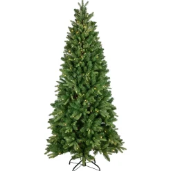 Real Touch™? Pre-Lit Slim Washington Frasier Fir Christmas Tree - 6.5' - Dual Color LED Lights