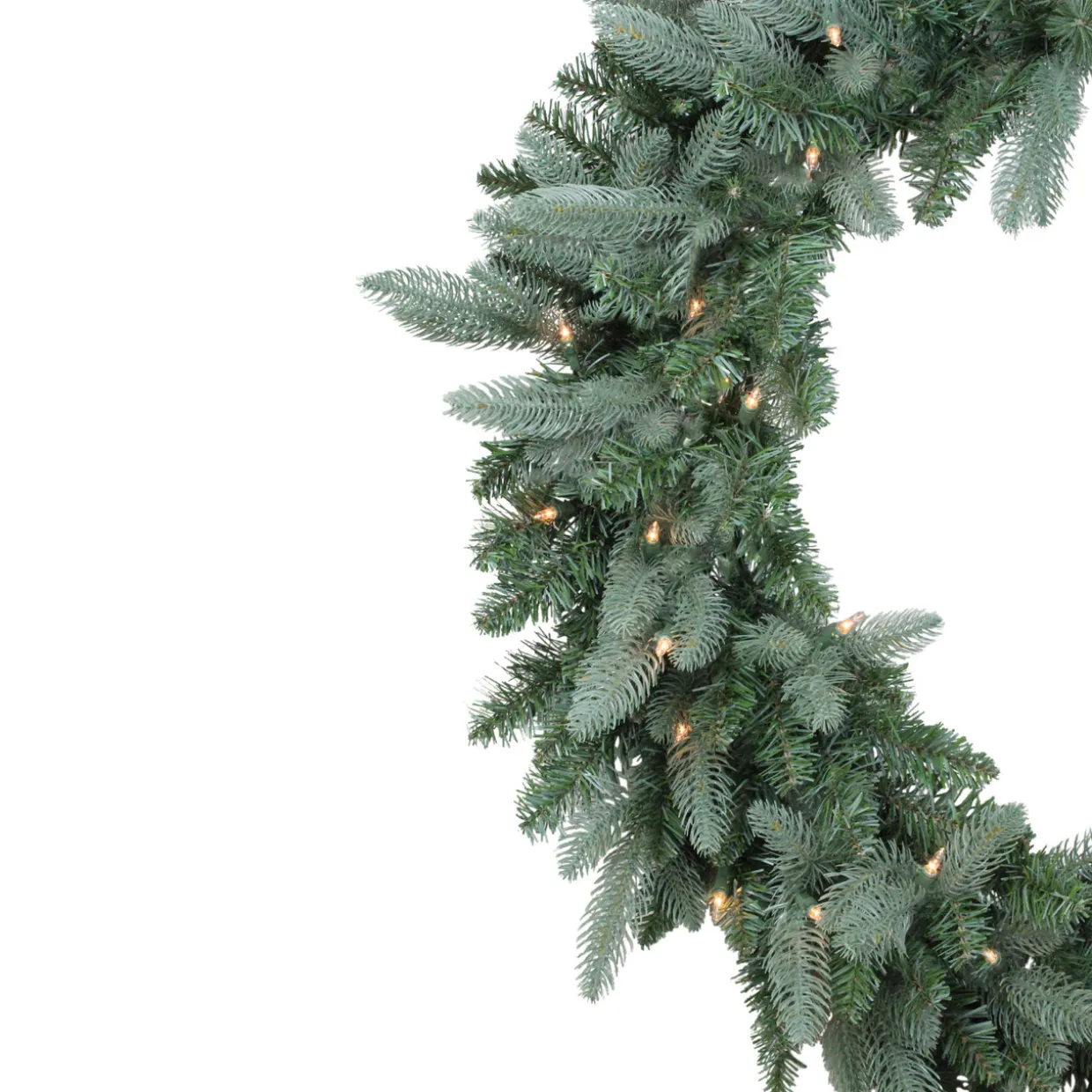 Real Touch™? Pre-Lit Washington Frasier Fir Artificial Christmas Wreath - 36" - Clear Lights