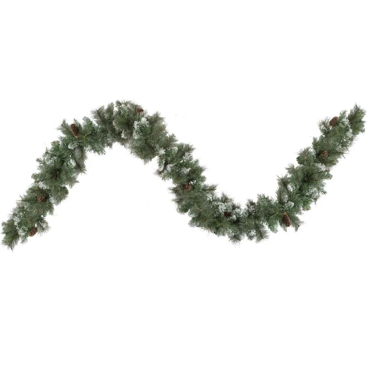 Real Touch™? Snow Valley Pine Artificial Christmas Garland - Unlit - 9' x 10"