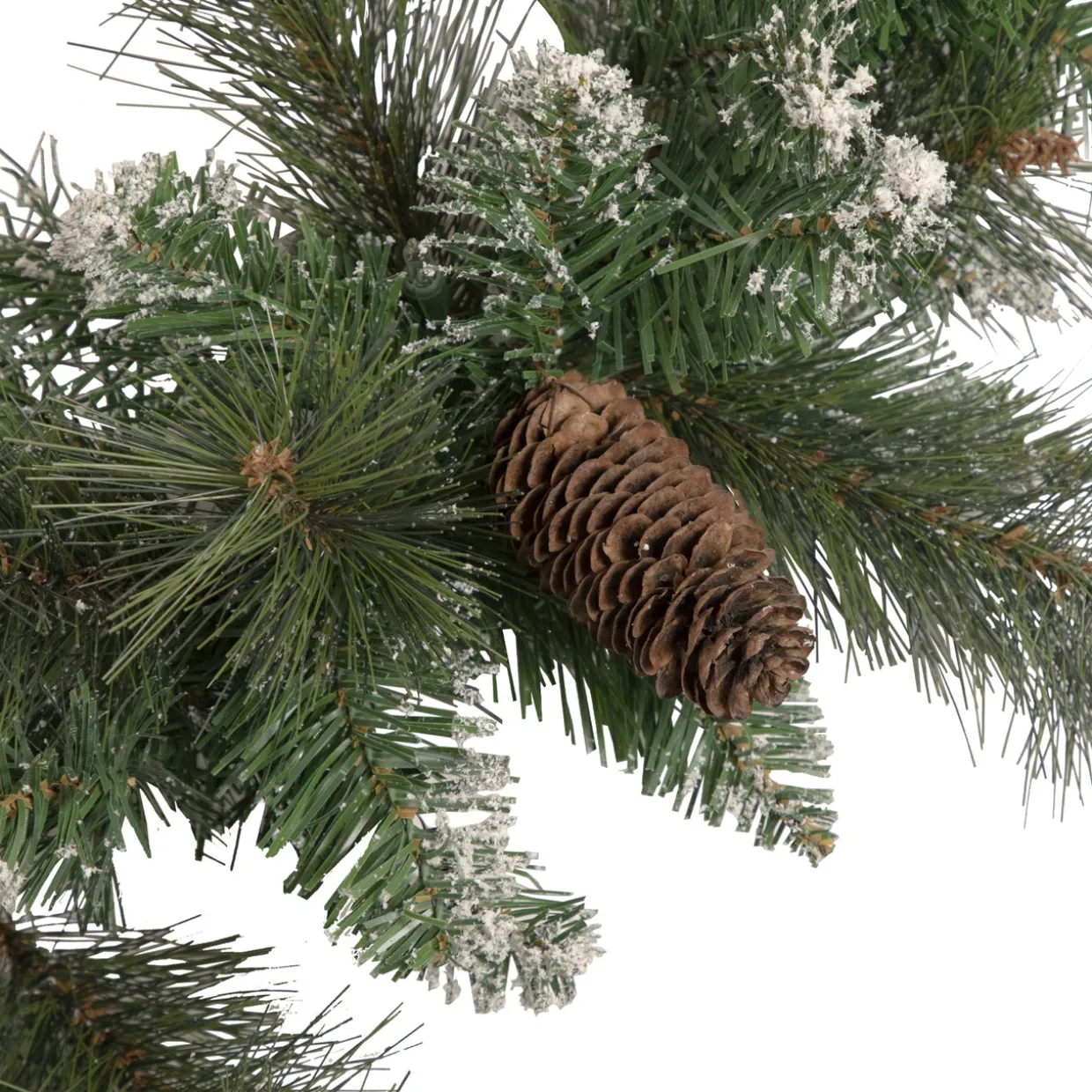 Real Touch™? Snow Valley Pine Artificial Christmas Garland - Unlit - 9' x 10"