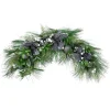 Real Touch™ Winter Foliage and Berries Artificial Christmas Swag - 36" - Unlit