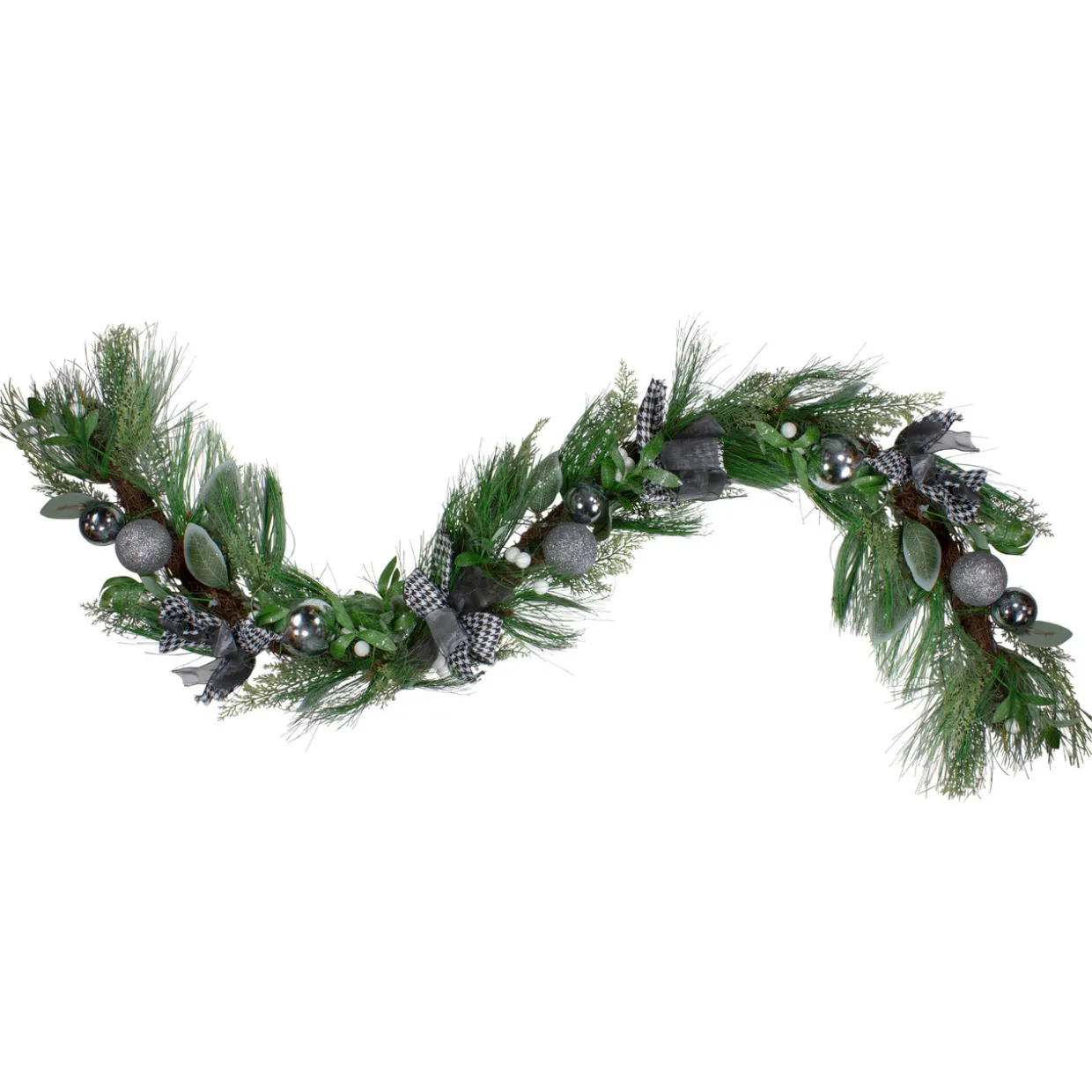 Real Touch™? Winter Foliage and Berries Artificial Christmas Garland - 6' x 12" - Unlit