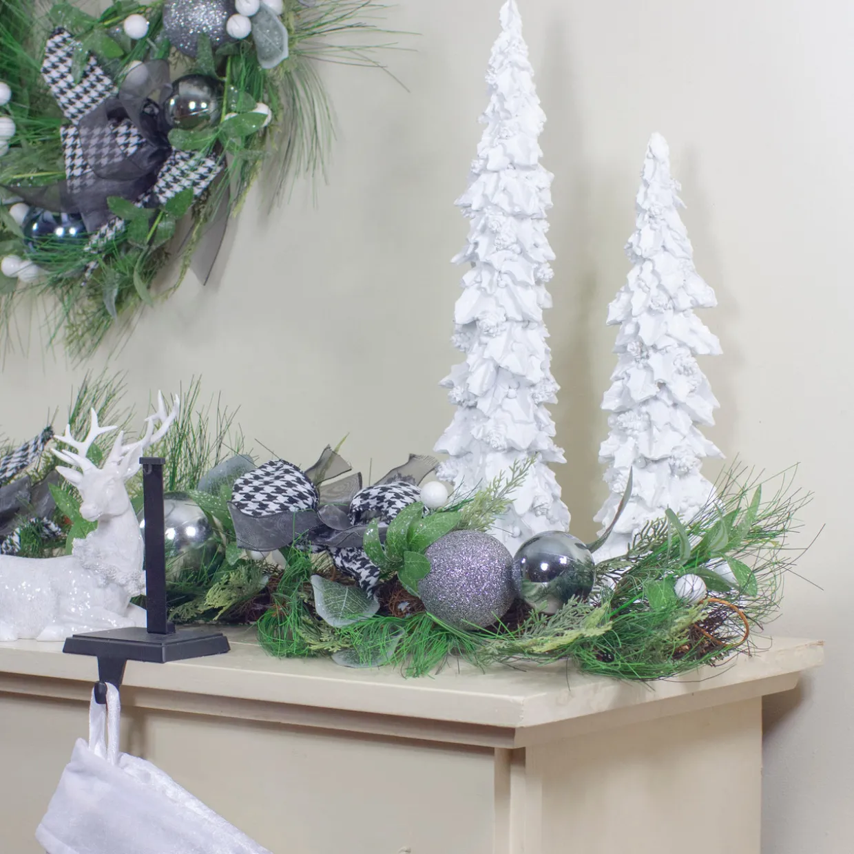 Real Touch™? Winter Foliage and Berries Artificial Christmas Garland - 6' x 12" - Unlit