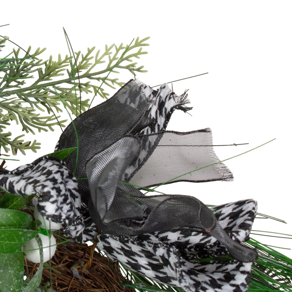 Real Touch™? Winter Foliage and Berries Artificial Christmas Garland - 6' x 12" - Unlit