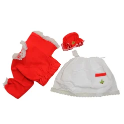 Red and White Plush Mrs. Santa Claus Women Adult Christmas Costume - Plus Size