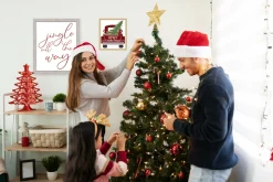 Red Christmas Truck 10.5