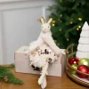 Reindeer Ballerina Hanging Christmas Figure - 12"