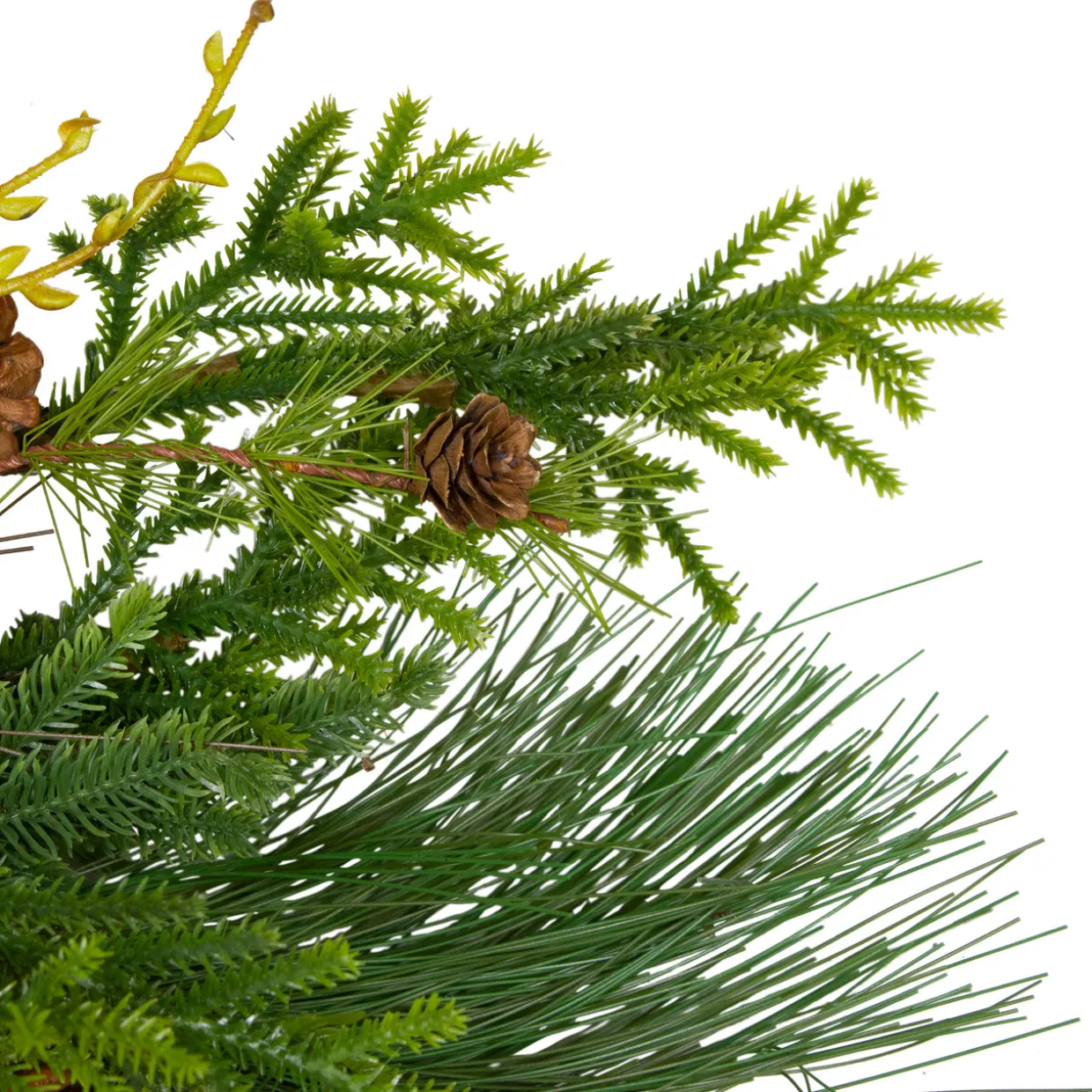 Rustic Pinecone Artificial Christmas Wreath - 30" - Unlit