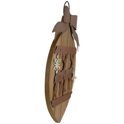 Rustic Reindeer Christmas Ornament Wall Sign - 17.5"