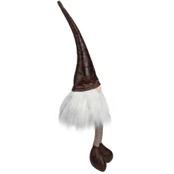 Rustic Sitting Gnome Christmas Decoration - 12