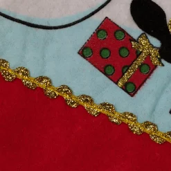 Santa and Snowman Christmas Stocking - 19