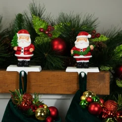 Santa Claus Christmas Stocking Holders - 4.75