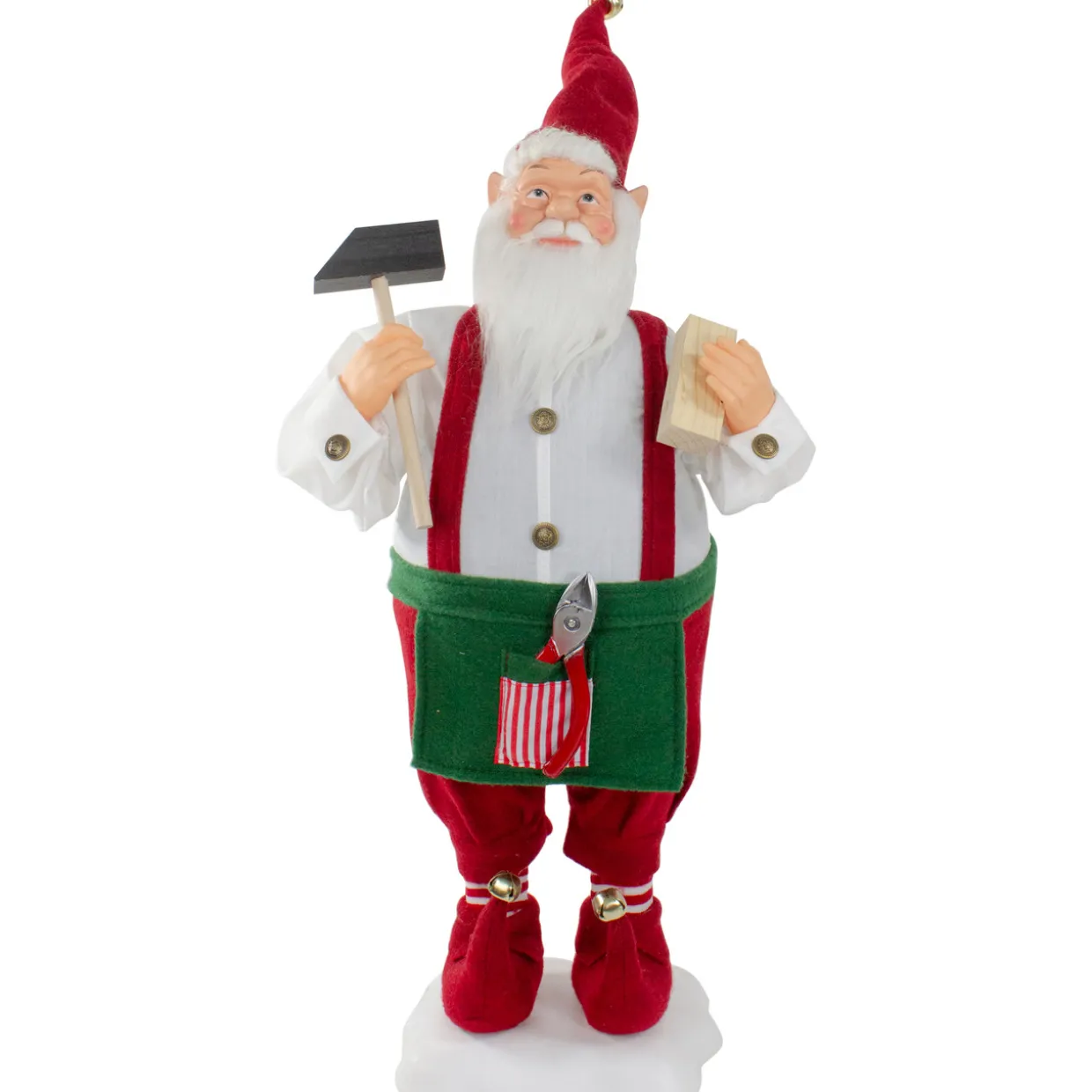 Santa's Workshop Elf Animated Standing Christmas Figure - 24"
