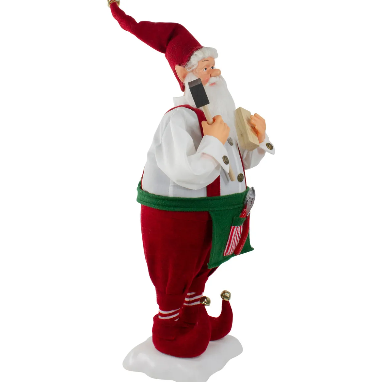 Santa's Workshop Elf Animated Standing Christmas Figure - 24"