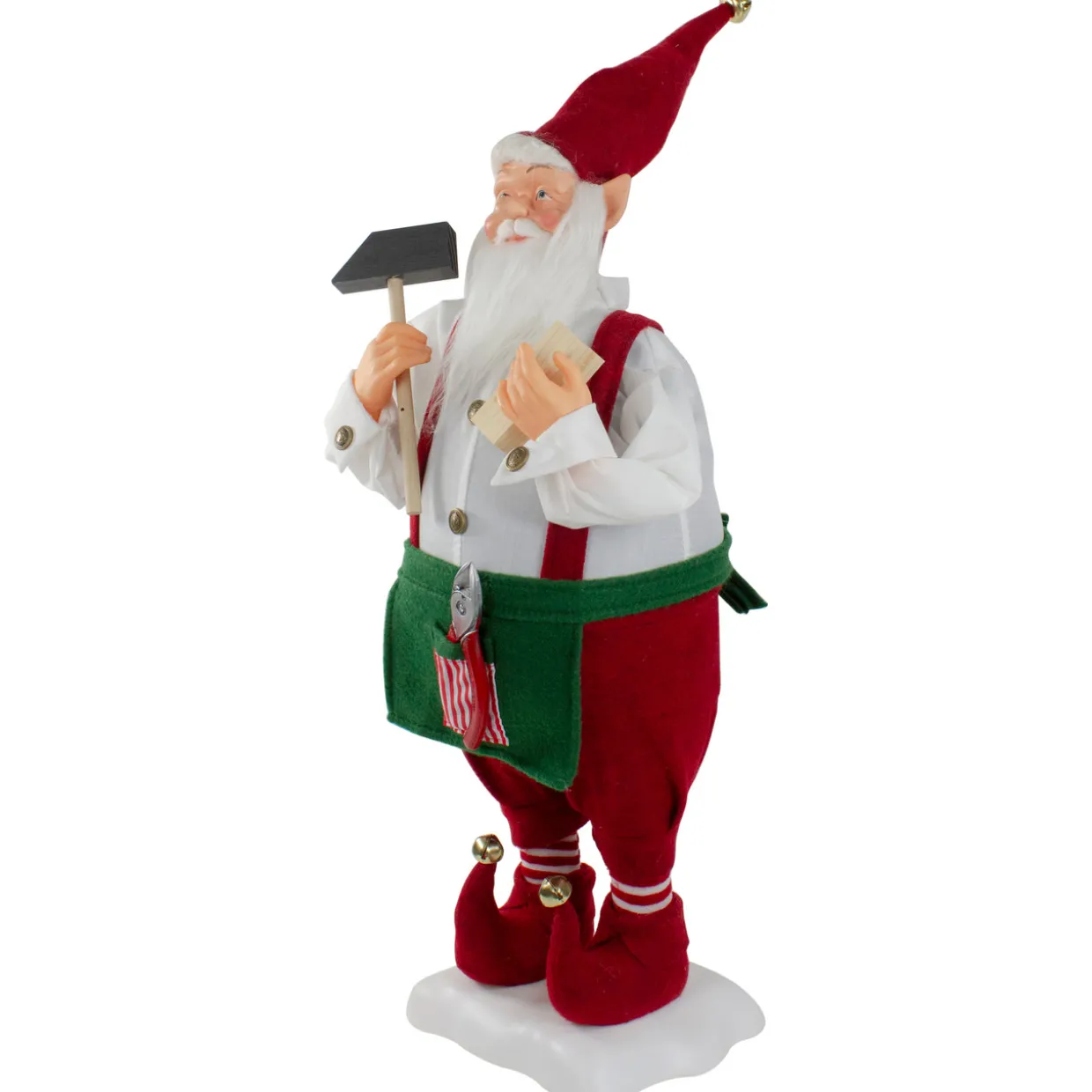 Santa's Workshop Elf Animated Standing Christmas Figure - 24"