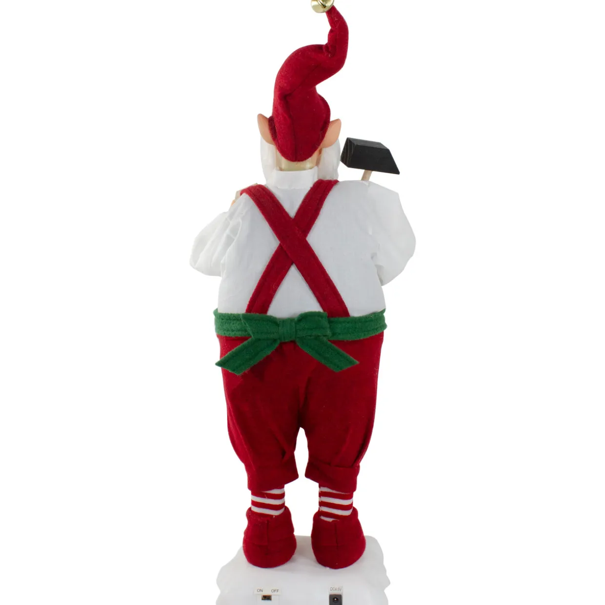Santa's Workshop Elf Animated Standing Christmas Figure - 24"
