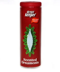 Scent Keeper Scented Christmas Ornaments with Bonus Spray - .5oz