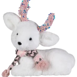 Sequined Baby Reindeer Calf Christmas Figurine - 10.5"