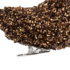 Sequined Bird Christmas Clip-on Ornament - 6.5