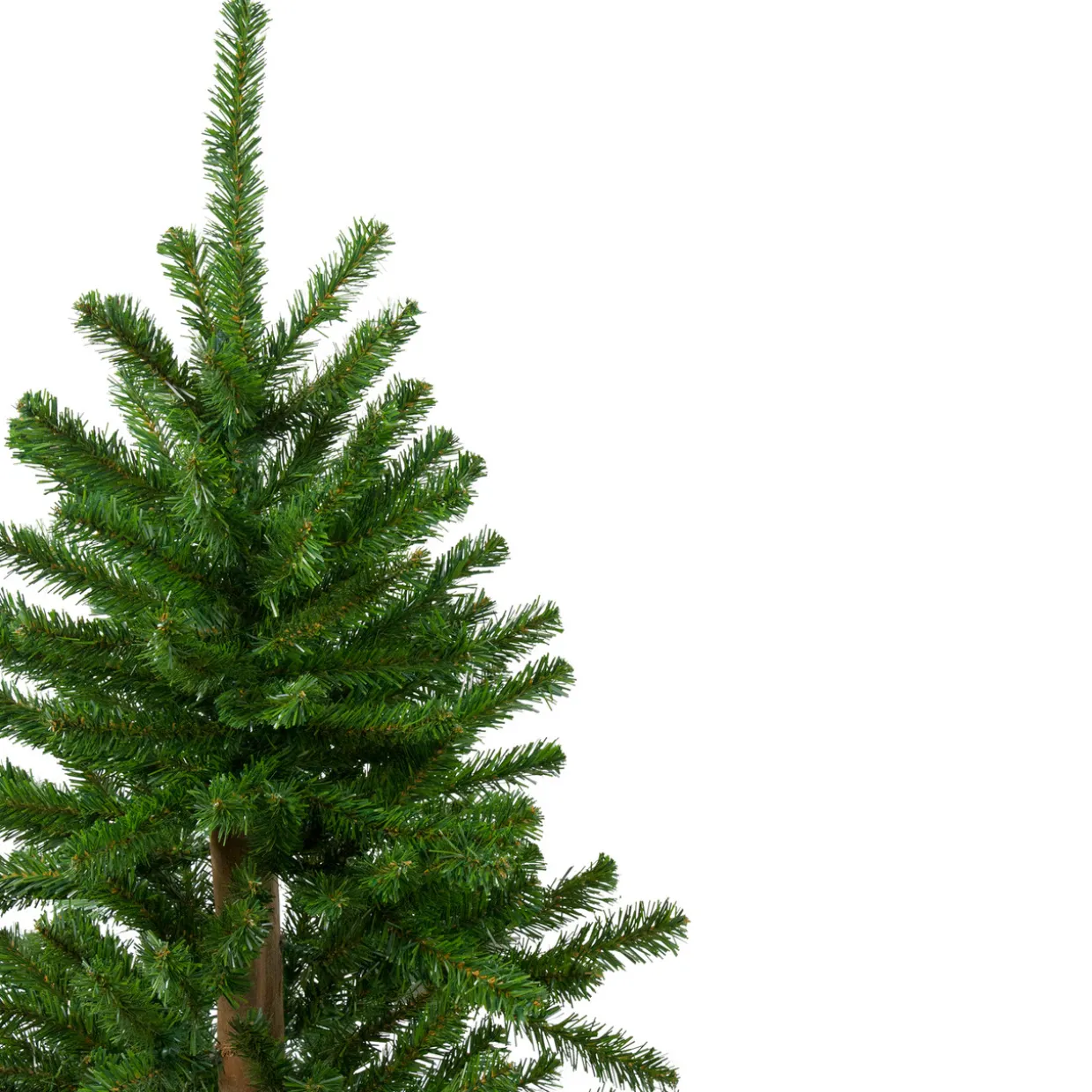 Set of 3 Alpine Artificial Christmas Trees 4', 5' and 6' - Unlit