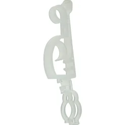 Set of 100 Clear Max Pro Anywhere Christmas Light Clips