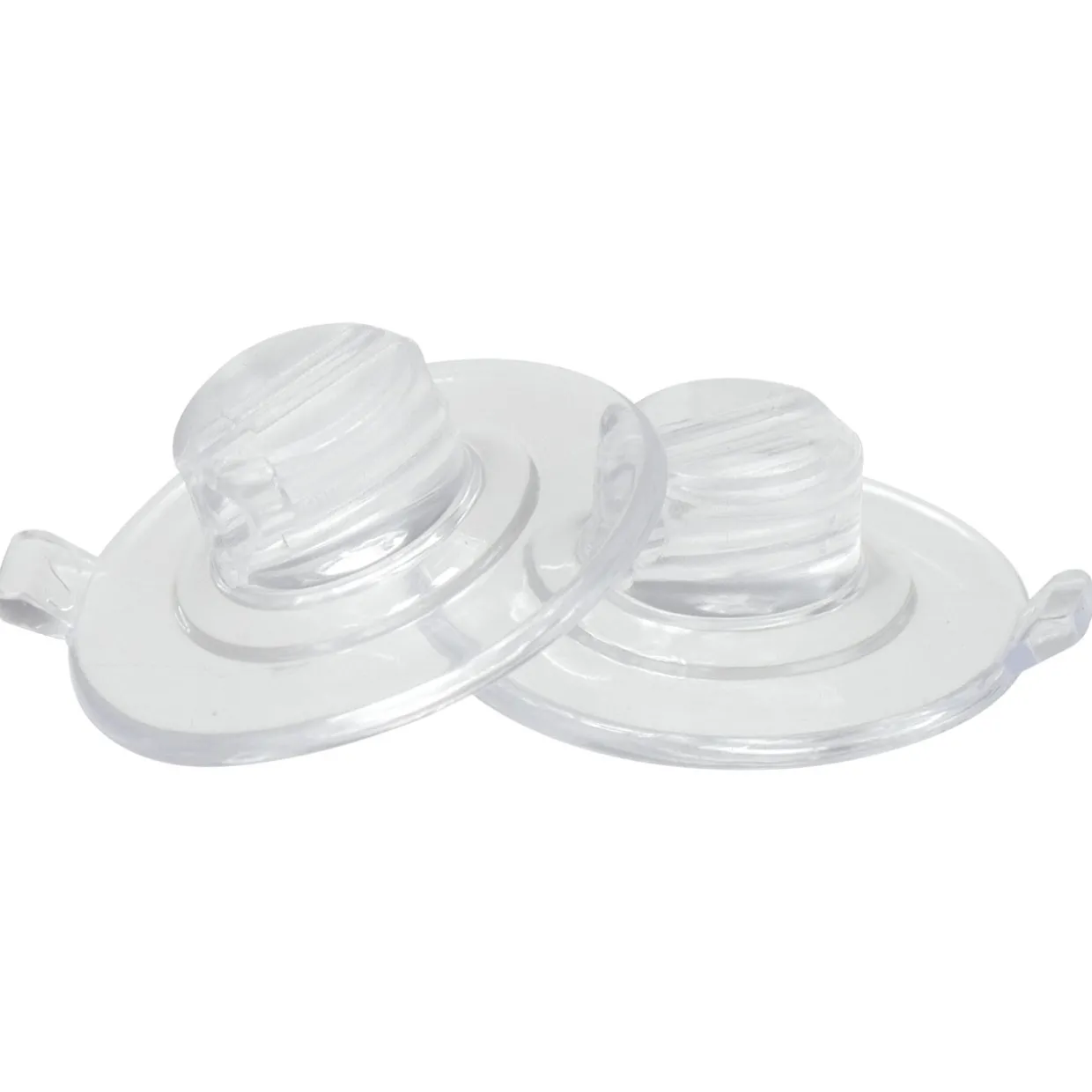 Set of 20 Clear Suction Cup Christmas Light Clips - 1.5"