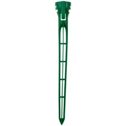 Set of 20 Green 2-in-1 Christmas Decorations Tie Down and Light Stakes - 7.5 Inch