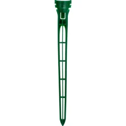 Set of 20 Green 2-in-1 Christmas Decorations Tie Down and Light Stakes - 7.5 Inch