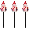 Set of 4 Jolly Snowmen Christmas Pathway Markers 16"