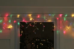 Set of 100 Multi-Color Mini Icicle Christmas Lights 3