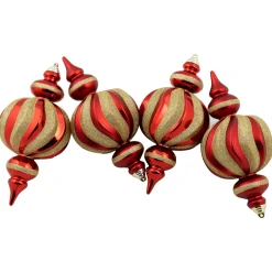 Shatterproof Commercial Size Finial Christmas Ornaments - 10
