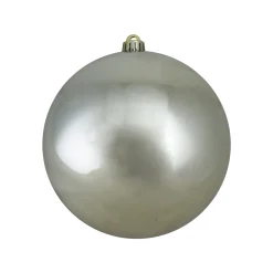 Shiny Shatterproof Commercial Christmas Ball Ornament - 8" (200mm) - Celadon Gold