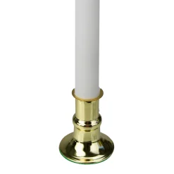 Single Flicker Flame Christmas Candle Lamp - 8.75