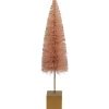 Sisal Christmas Tree Decoration- 14" - Brown