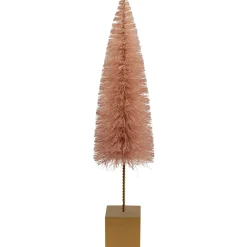 Sisal Christmas Tree Decoration- 14" - Brown