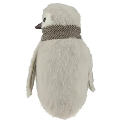 Sisal Penguin with Scarf Christmas Figure - 8