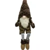 Sitting Christmas Gnome with Striped Dangling Legs - 34"