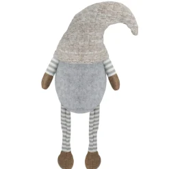 Sitting Girl with Braids Christmas Gnome Figure - 7.5