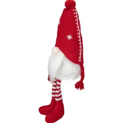 Sitting Plush Christmas Gnome Decoration - 18