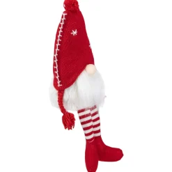 Sitting Plush Christmas Gnome Decoration - 18