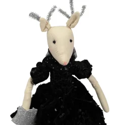 Sitting Reindeer with Dangling Legs Christmas Figure - 18