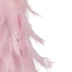 Small Layered Feather Cone Tree Glittered Christmas Decoration - 16