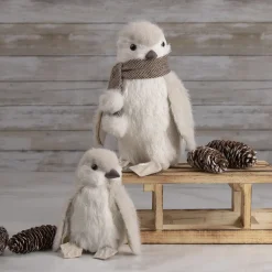 Small Sisal Penguin Christmas Figure - 5