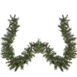 Snow Mountain Pine Artificial Christmas Garland - 9' x 10" - Unlit