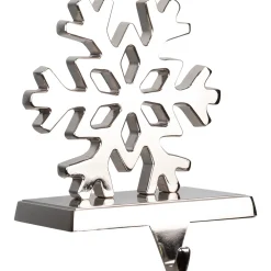 Snowflake Metal Christmas Stocking Holder - 5