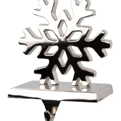 Snowflake Metal Christmas Stocking Holder - 5