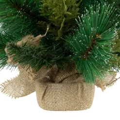 Spruce Pine Needle and Pinecone Artificial Mini Christmas Tree - 25