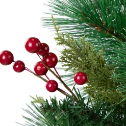 Spruce Pine Needle and Pinecone Artificial Mini Christmas Tree - 25