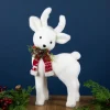Standing Baby Deer with Scarf Christmas Figurine - 15.75"